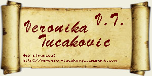 Veronika Tucaković vizit kartica